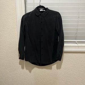 Everlane silk shirt